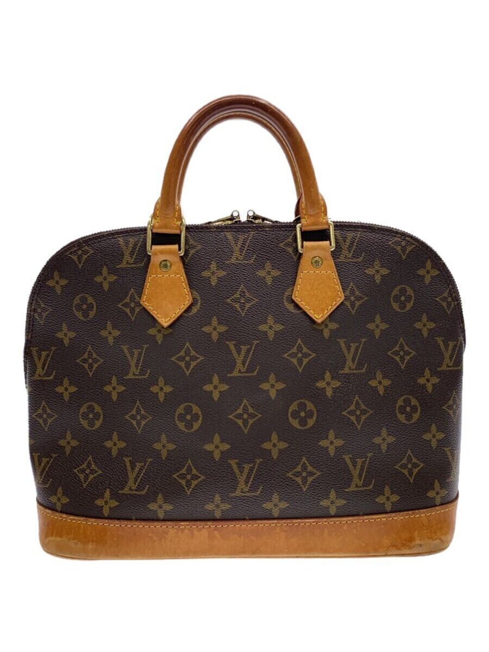 LOUIS VUITTON Cabas Mezzo Monogram Canvas Brown